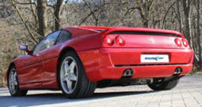 sportuitlaten voor de Ferrari 355