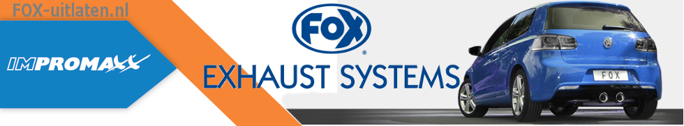 FOX RVS Uitlaatsystemen zijn leverbaar bij Improve Tuning
