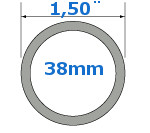 38mm buisdiameter