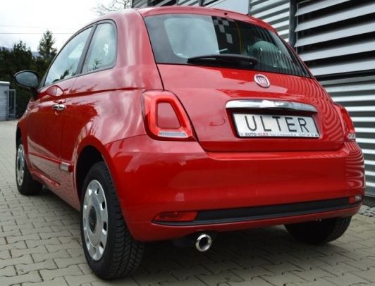 Fiat 500 S (2016-) met Ulter sportuitlaat