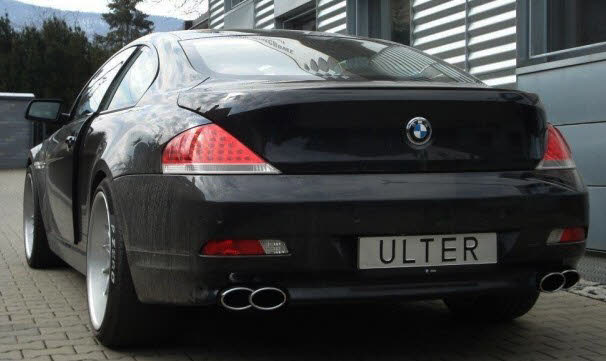 E63 BMW 6-serie met Ulter Uitlaat