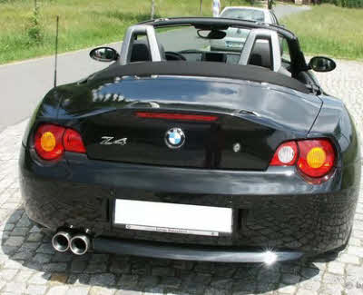BMW Z4 E85 Sport Uitlaten