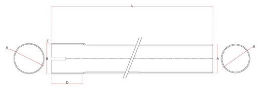 QSP RVS Uitlaatbuis 2 inch (50.8mm)