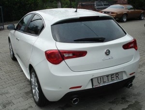 alfa giulietta met ulter sportuitlaat