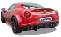 alfa romeo 4c sportuitlaat bastuck