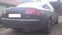 audi a8 4e duplex sportuitlaat
