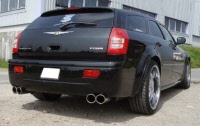 chrysler 300c met fox sportuitlaat