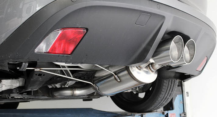 2.0L F-type Sportuitlaat