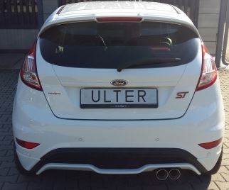 Fiesta ST type 7 met 1.6L 182PK motor voorzien van Ulter Sportuitlaat 2x 80mm