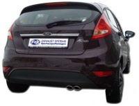 ford fiesta met fox uitlaat 2x ovaal