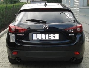 mazda 3 rvs sportuitlaat ulter