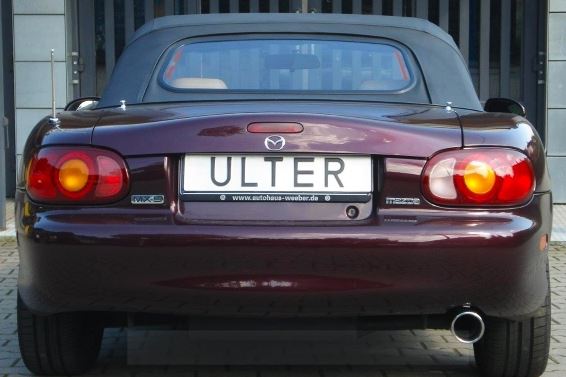 Ulter RVS Sportuitlaat voor de MX-5 NB modellen (1998-2005)