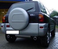 rav4 met duplex sportuitlaat_