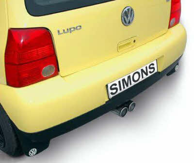 Lupo sportuitlaat van Simons
