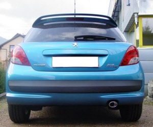 sportuitlaten voor peugeot 207