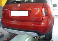 suzuki sx4 met sportuitlaat