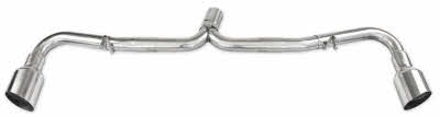 Alfa 4C straight pipe einddemper