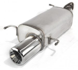 ulter rvs sportuitlaat 100mm suzuki swift 3 (2005-2010)