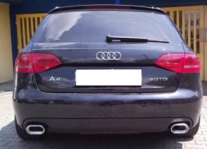 ulter duplex sportuitlaat audi a4 b8 ovaal